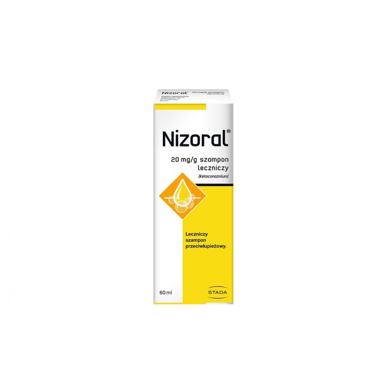 nizoral 20mg g szampon przeciwłupieżowy 100ml