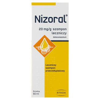 nizoral 20mg g szampon przeciwłupieżowy 60ml