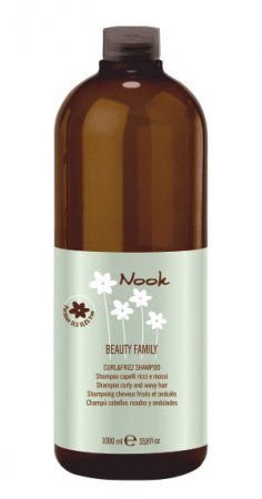 nook curl&frizz szampon do włosów kręconych 1000ml