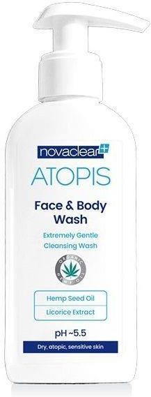 novaclear atopis face & body wash płyn do mycia twarzy