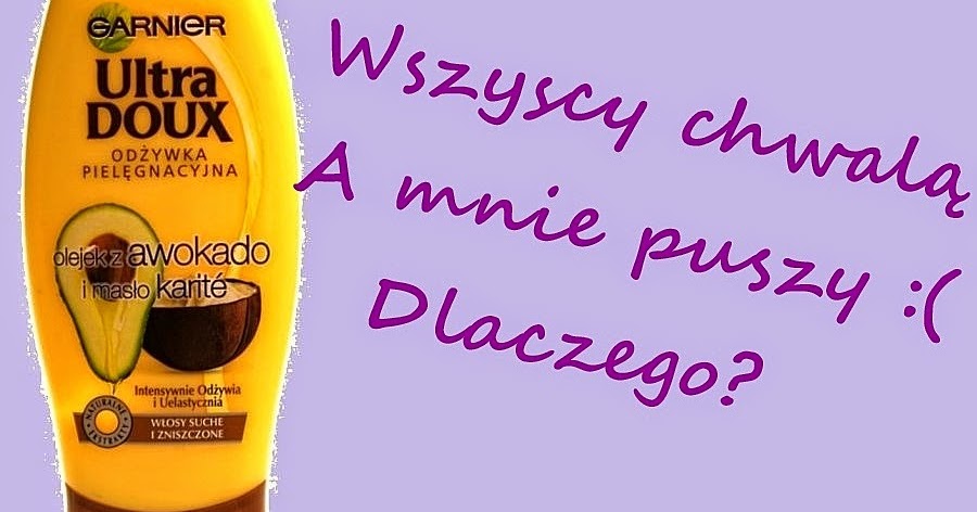 odżywka do włosów garnier ultra doux awokado ceneo