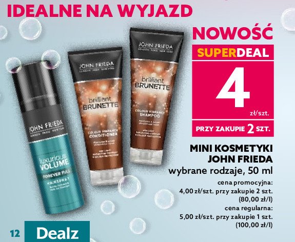 odżywka do włosów john frieda brilliant brunette