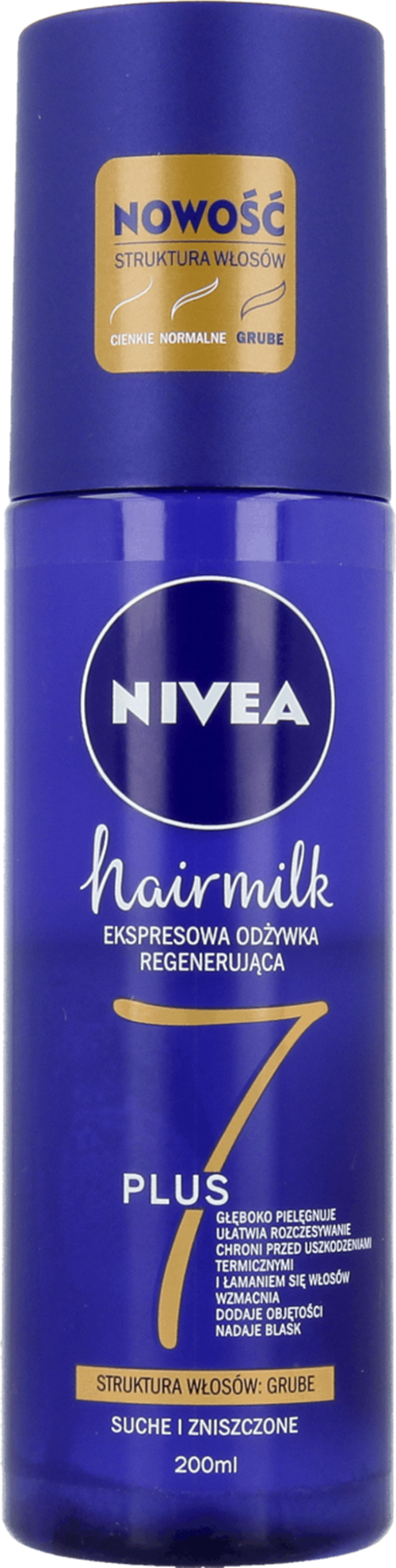 odżywka do włosów nivea hairmilk