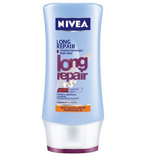 odżywka do włosów nivea long repair