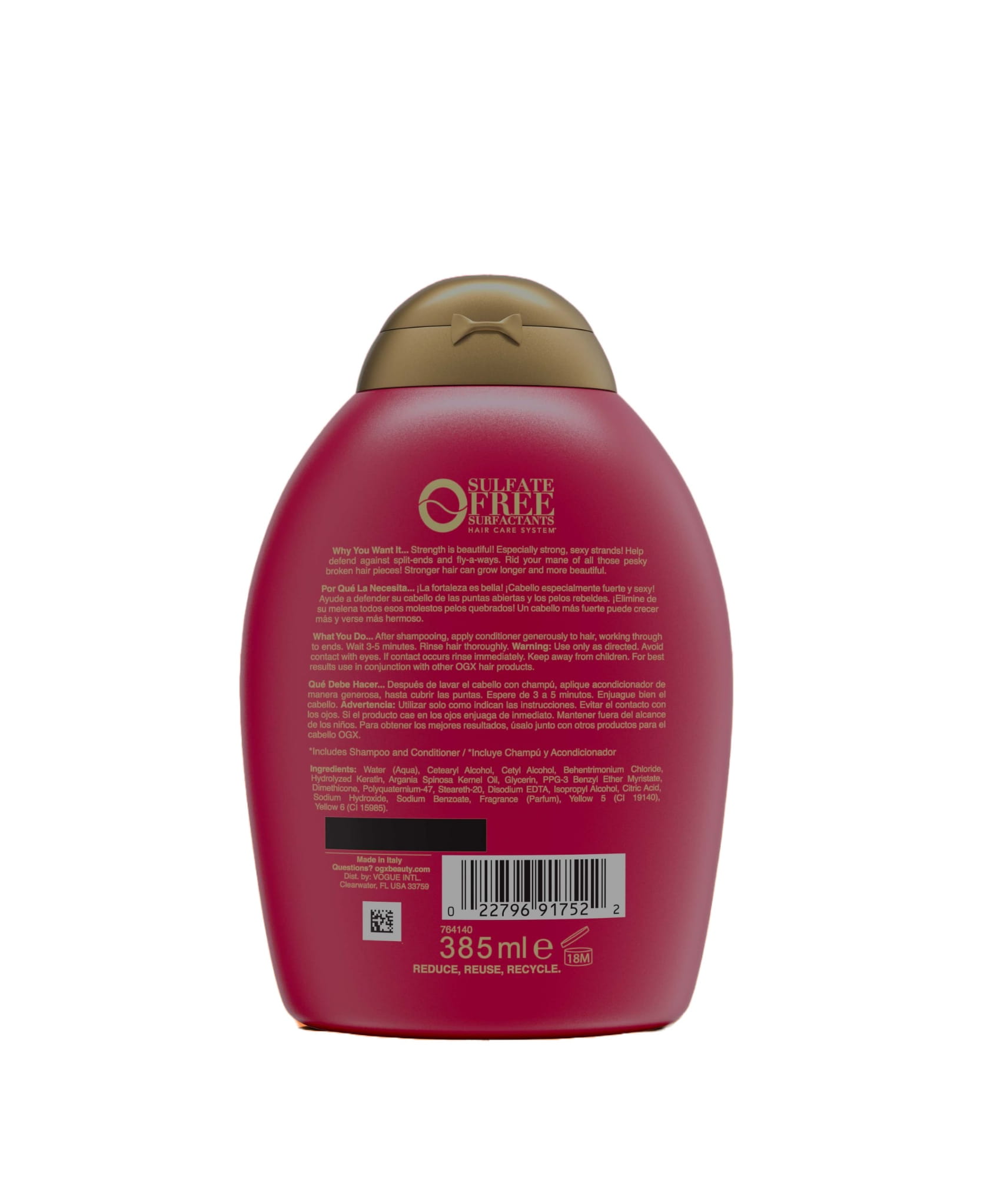 odżywka do włosów z keratin oil organix