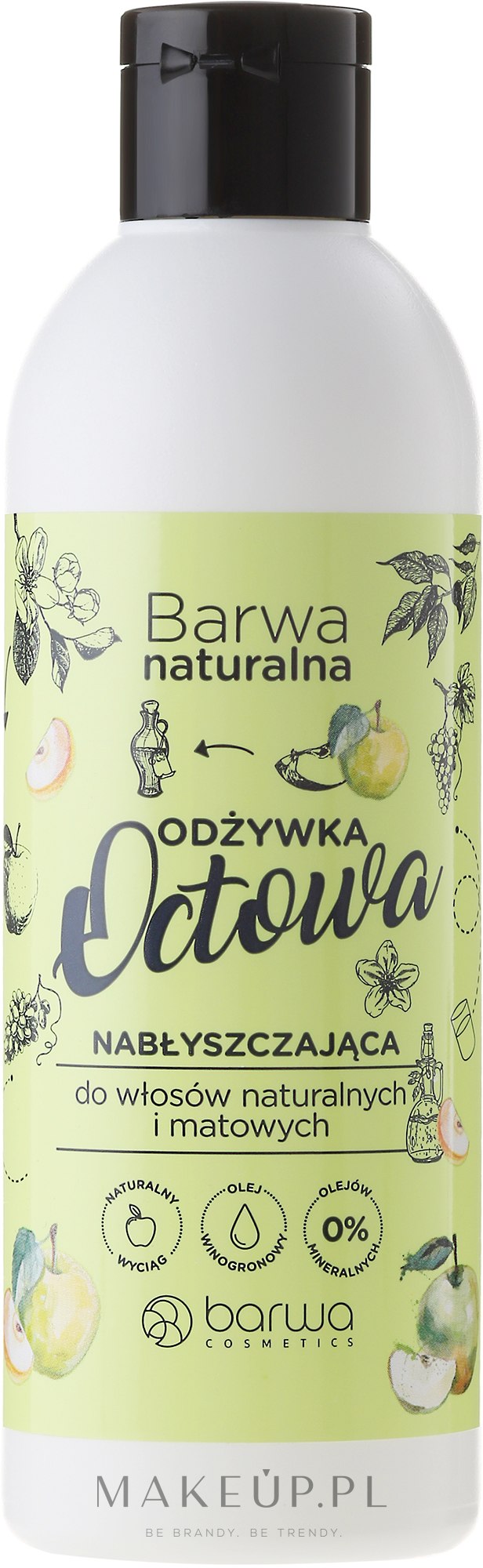 odżywka octowa do włosów