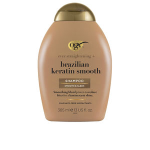 ogx brazilian keratin szampon wygładzający z keratyną 385ml