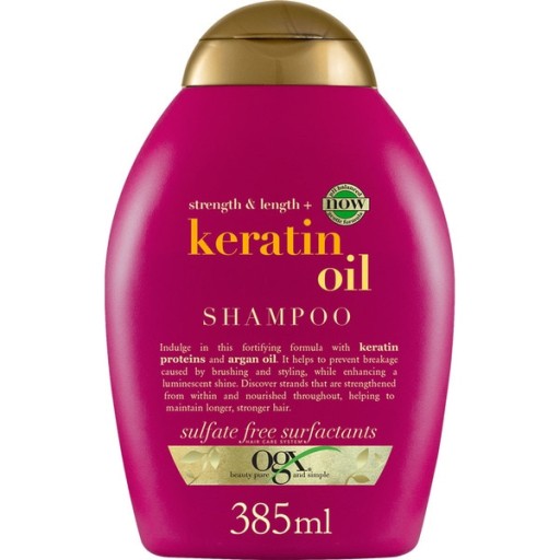 ogx szampon keratin oil