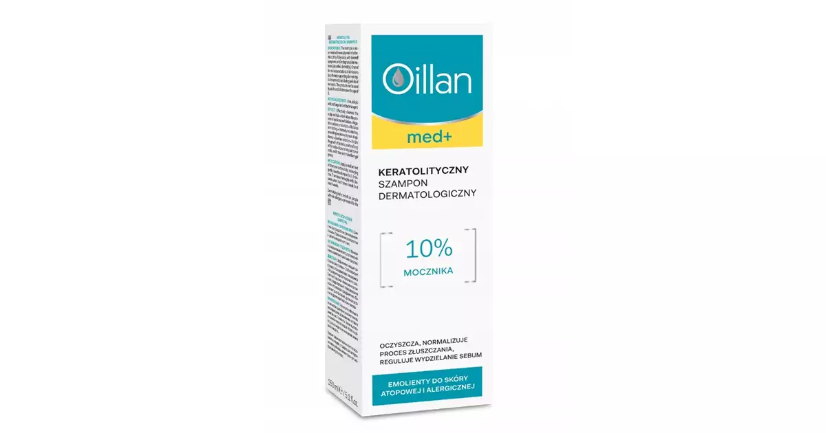 oillan med+ szampon do włosów 150 ml