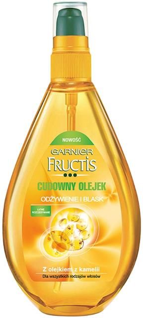 olejek do włosów garnier odżywienie i blask