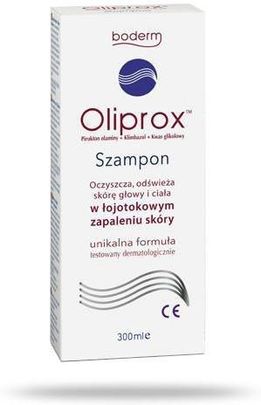 oliprox szampon oczyszczający w łojotokowym zapaleniu skóry ceneo