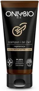 onlybio men szampon regeneracja 250 ml