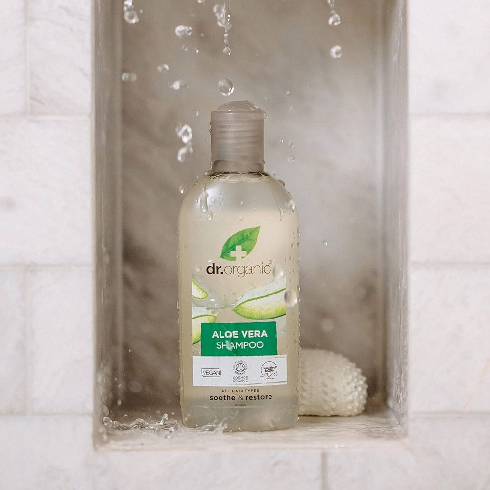 organiczny szampon do włosów dr.organic aloe vera ceneo