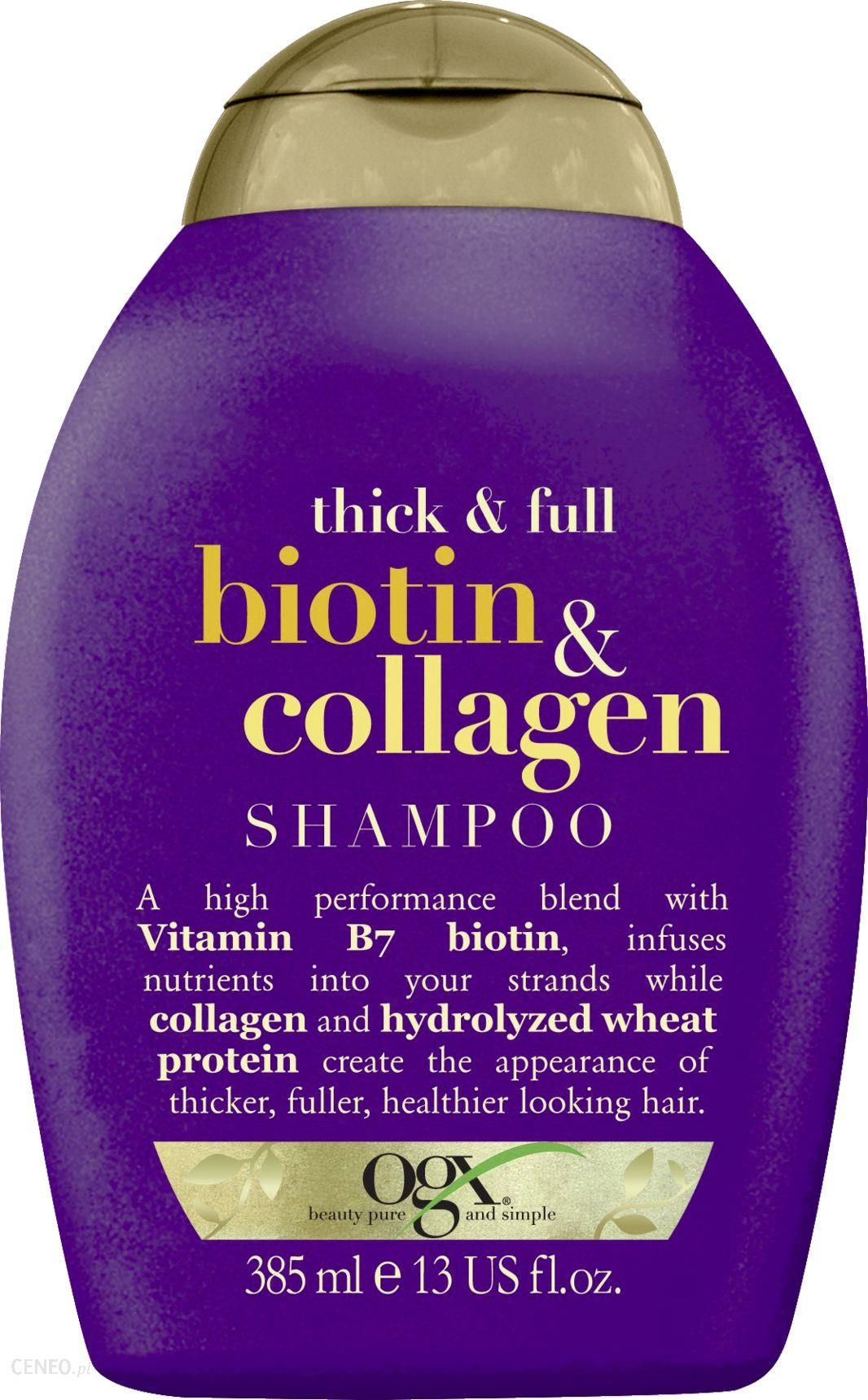 organix szampon biotyna i kolagen opinie