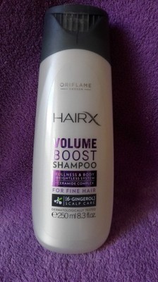 oriflame hairx szampon zwiększający objętość włosów volume boost