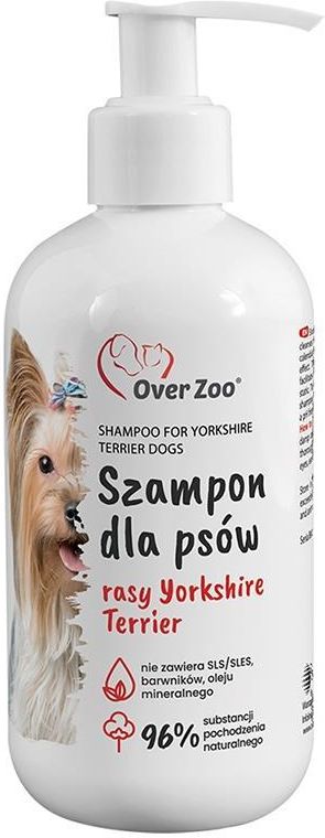 over zoo szampon dla psa rasy yorkshire terrier 250ml