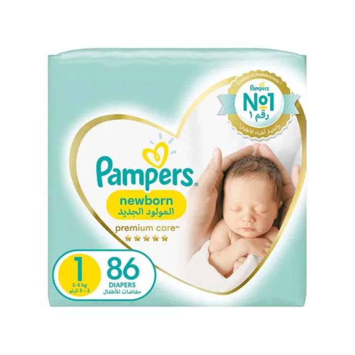 pamper jumbo pack 86szt