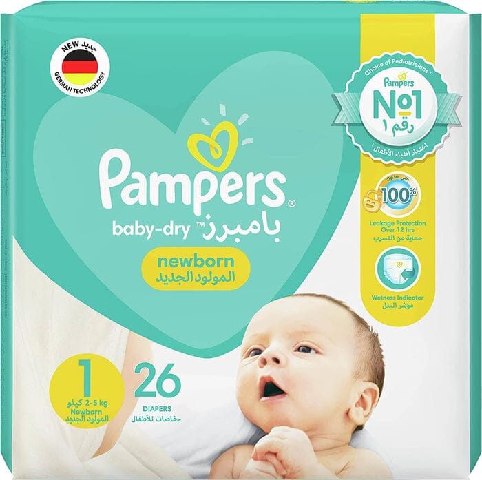 pamper newborn activ dry