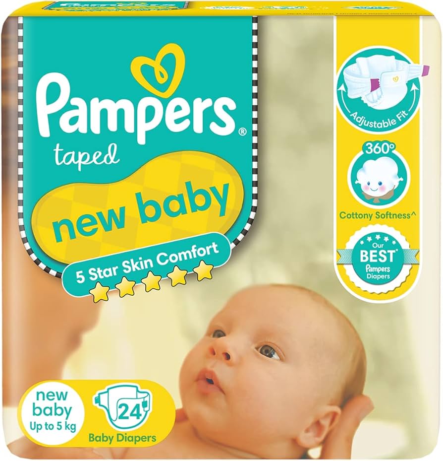 pamper newborn activ dry