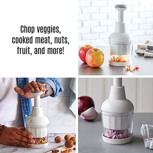 pampered chef cutting edge food chopper