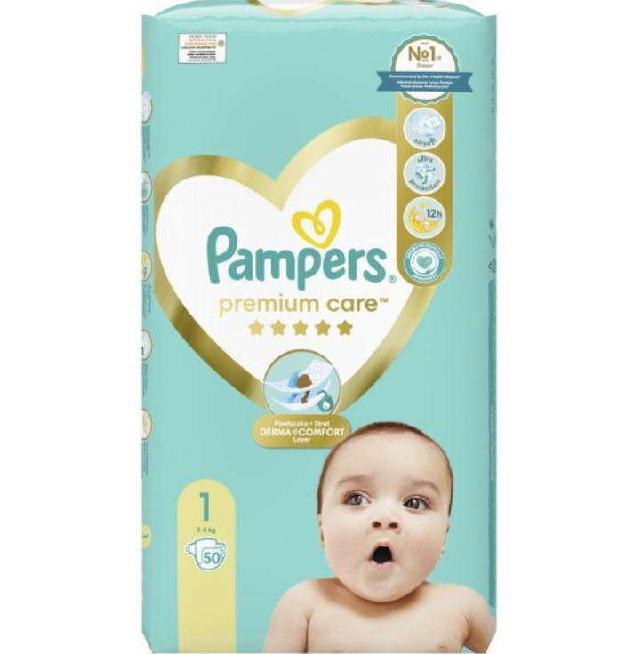 pampers 1 care