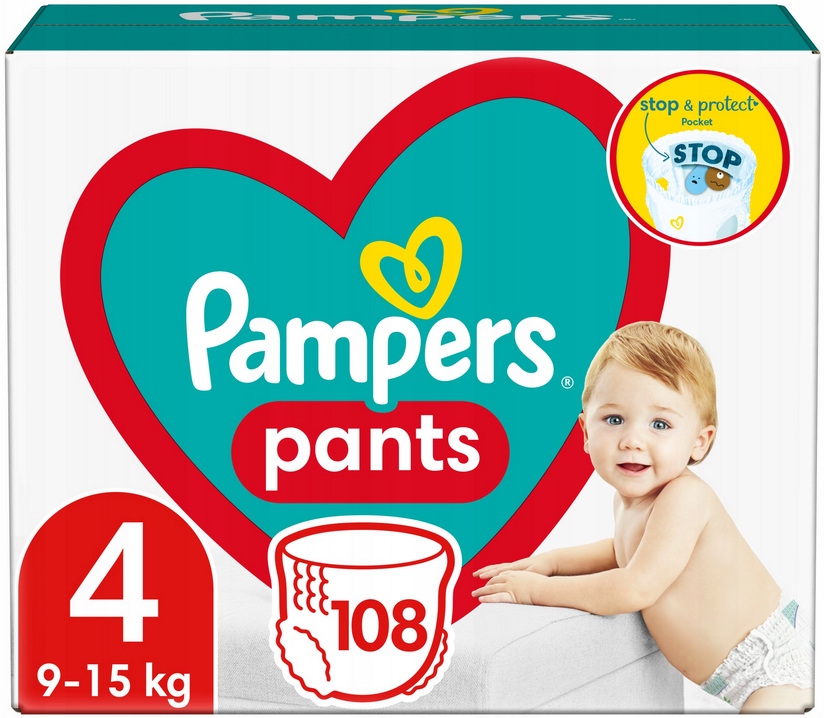 pampers 108 sztuk cena