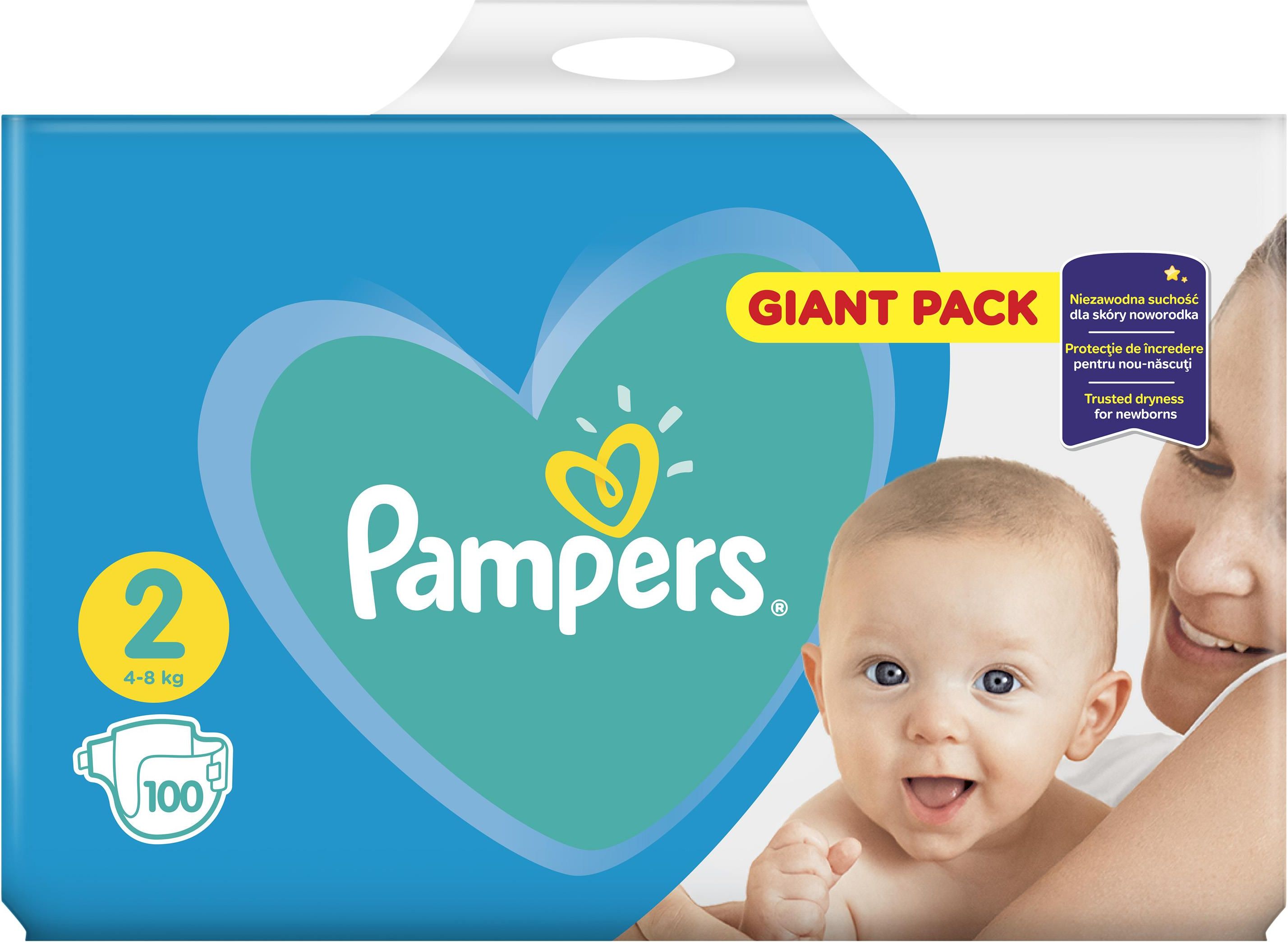 pampers 2 100szt