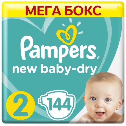 pampers 2 144 sztuki cena