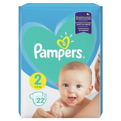 pampers 2 22szt