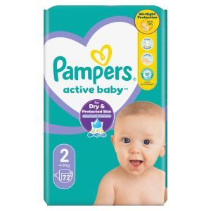 pampers 2 4-8kg 80szt cena