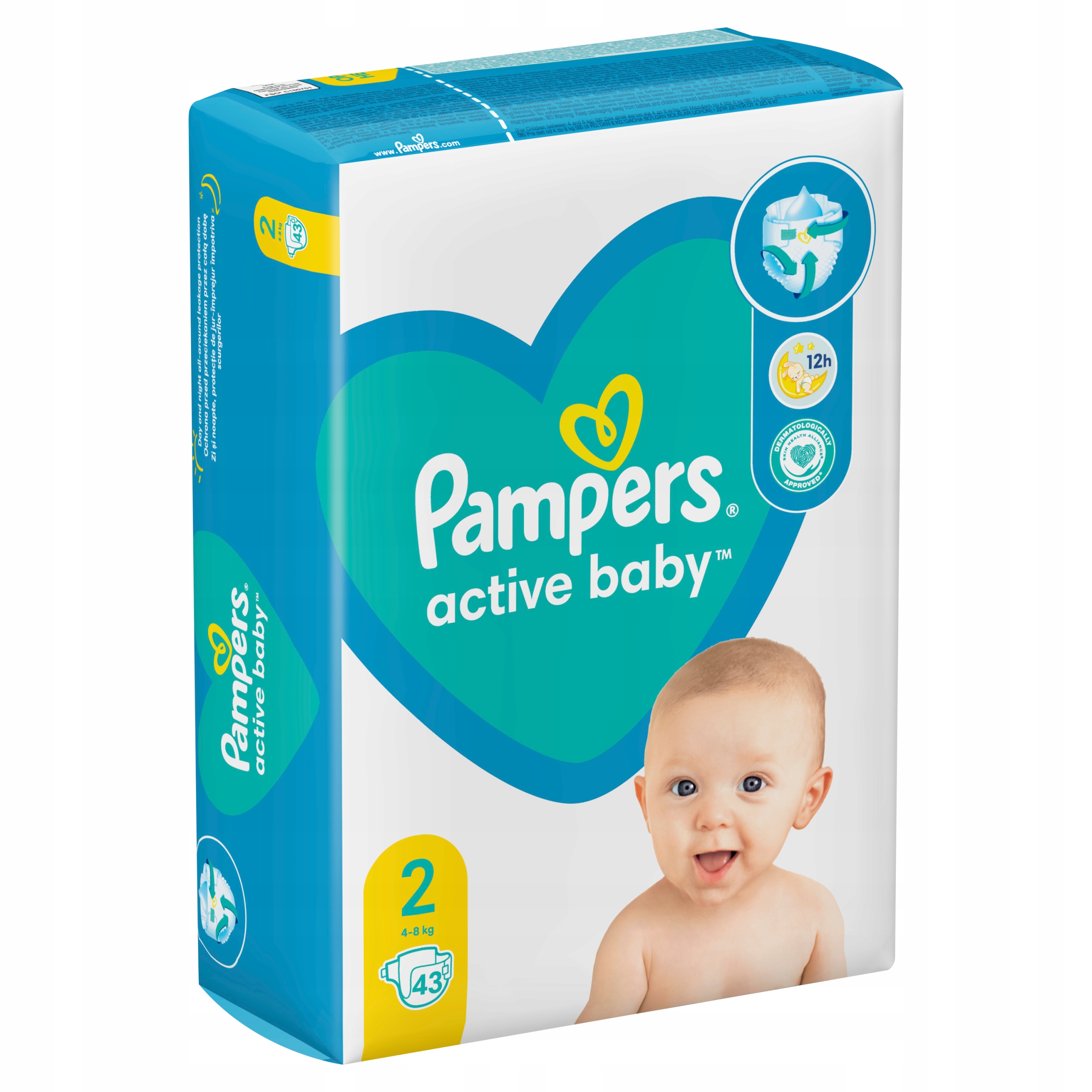 pampers 2 43 szt