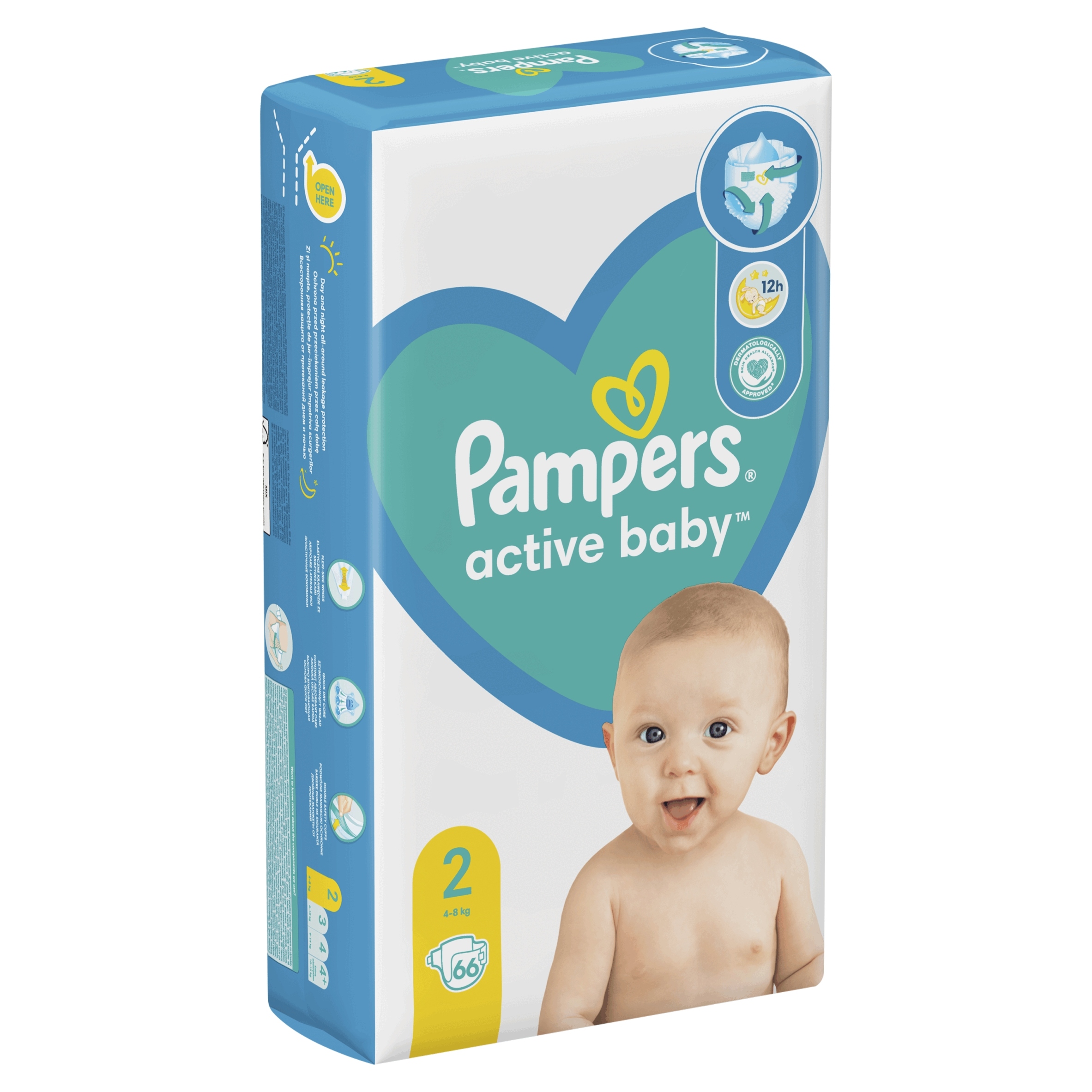 pampers 2 66szt