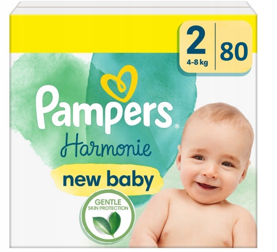 pampers 2 kolor fioletowy