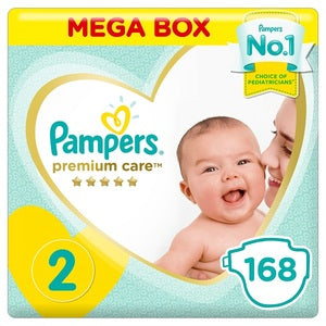 pampers 2 premium care box