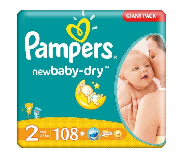 pampers 3 108szt