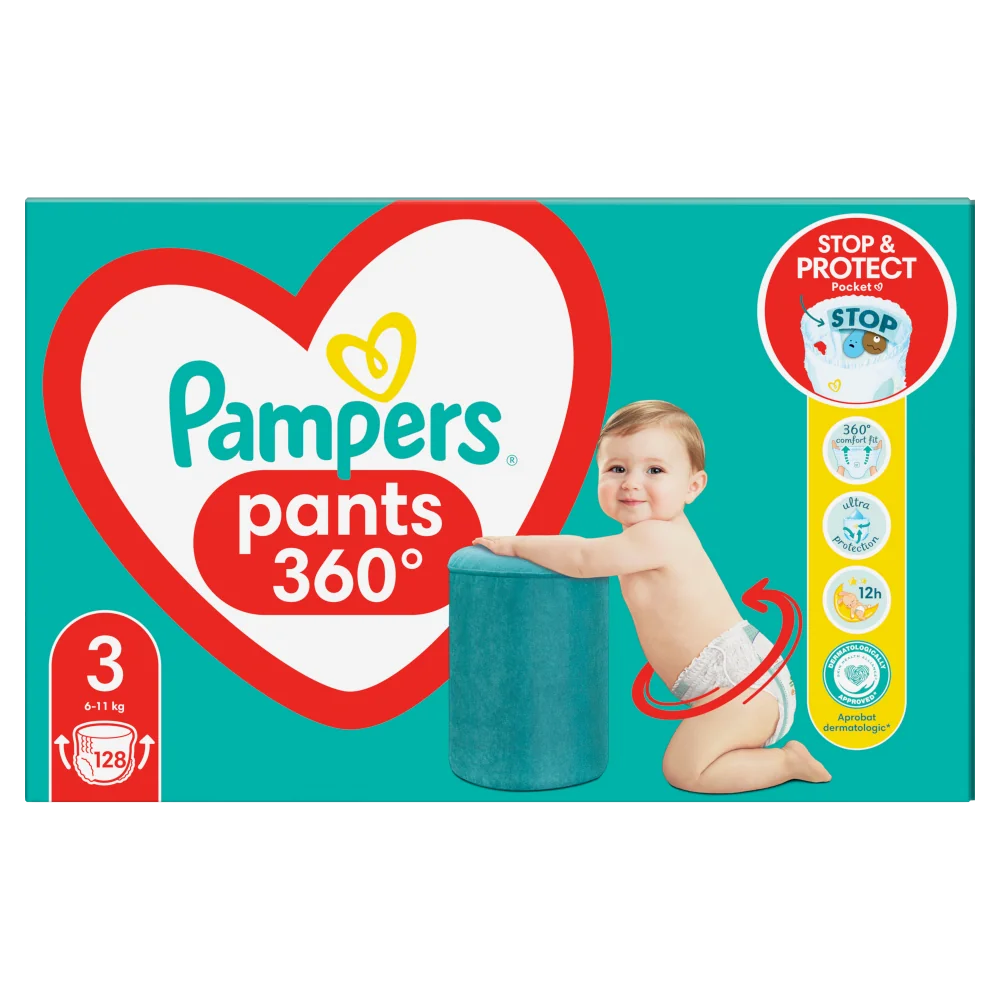 pampers 3 128nsztuk