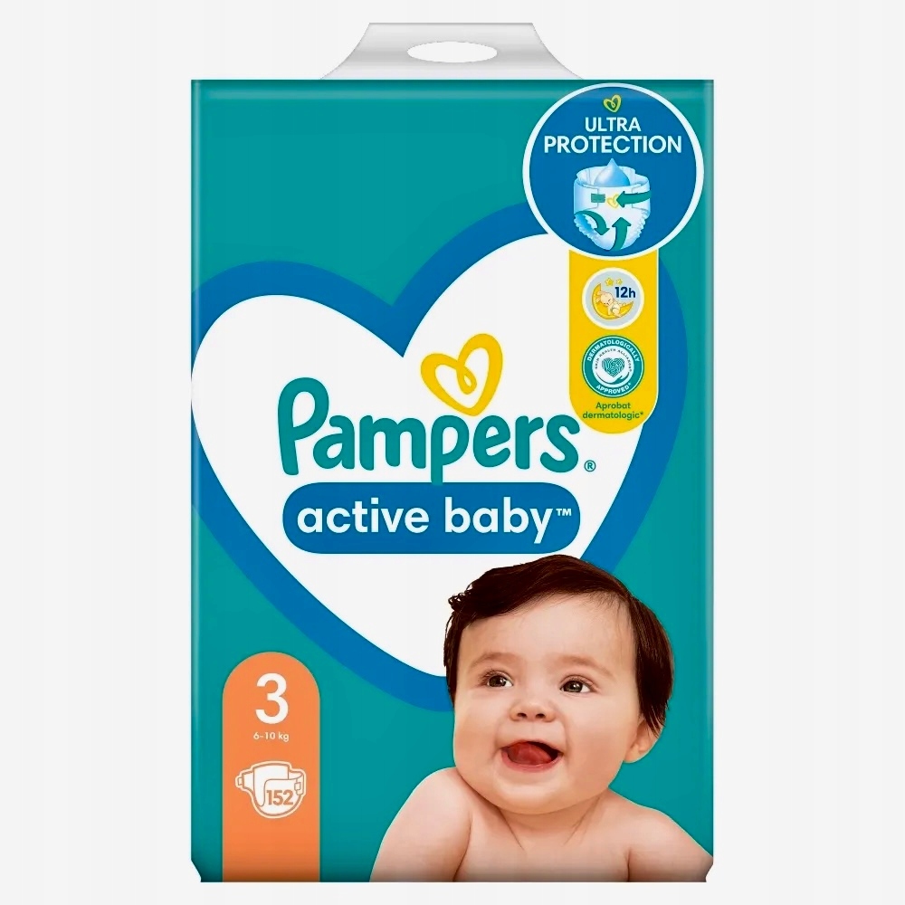 pampers 3 152 szt