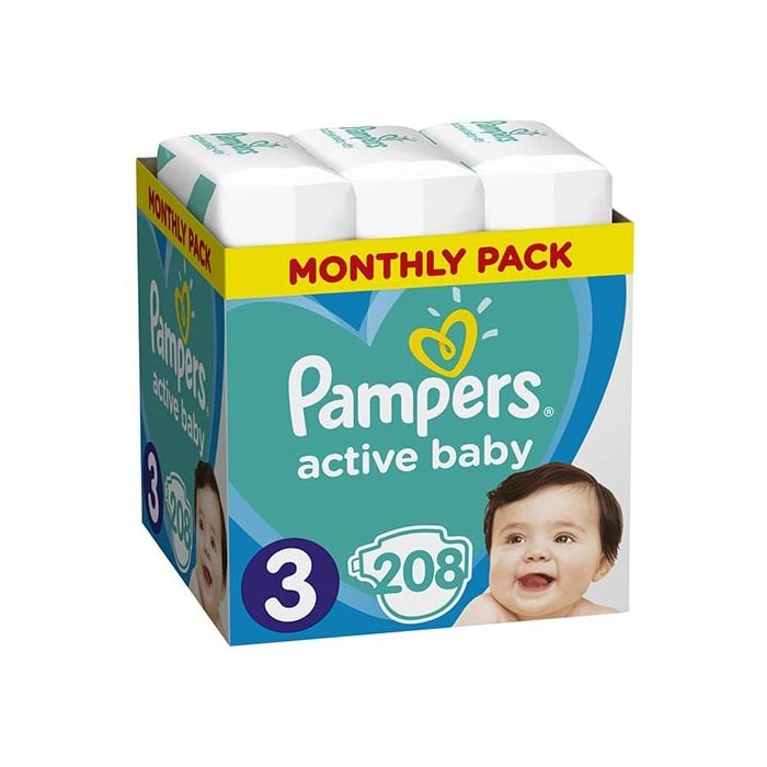 pampers 3 208