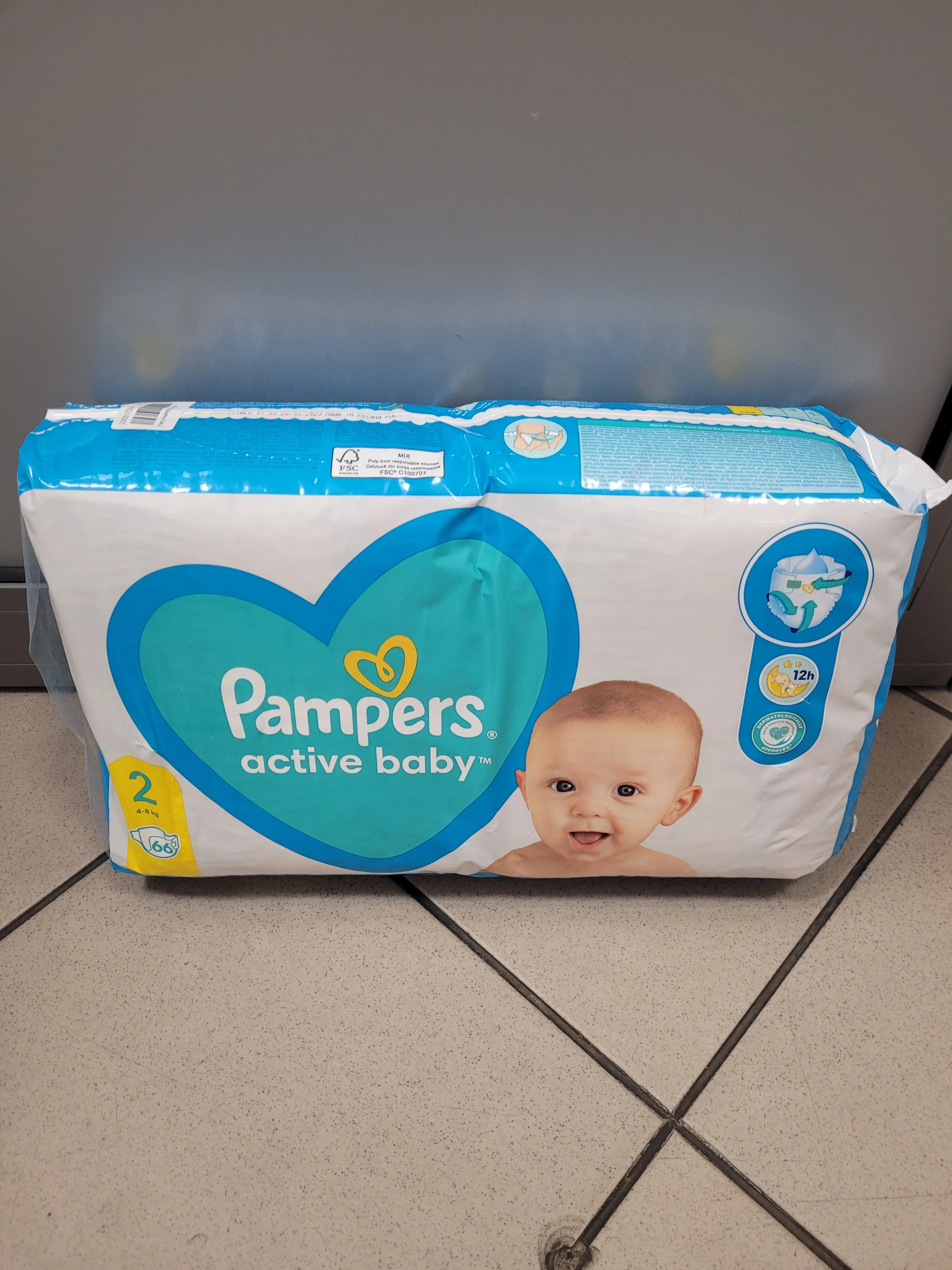 pampers 3 66 sztuk