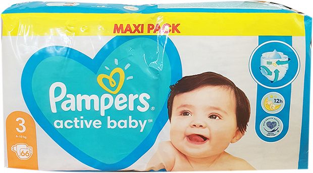 pampers 3 active baby 3 new