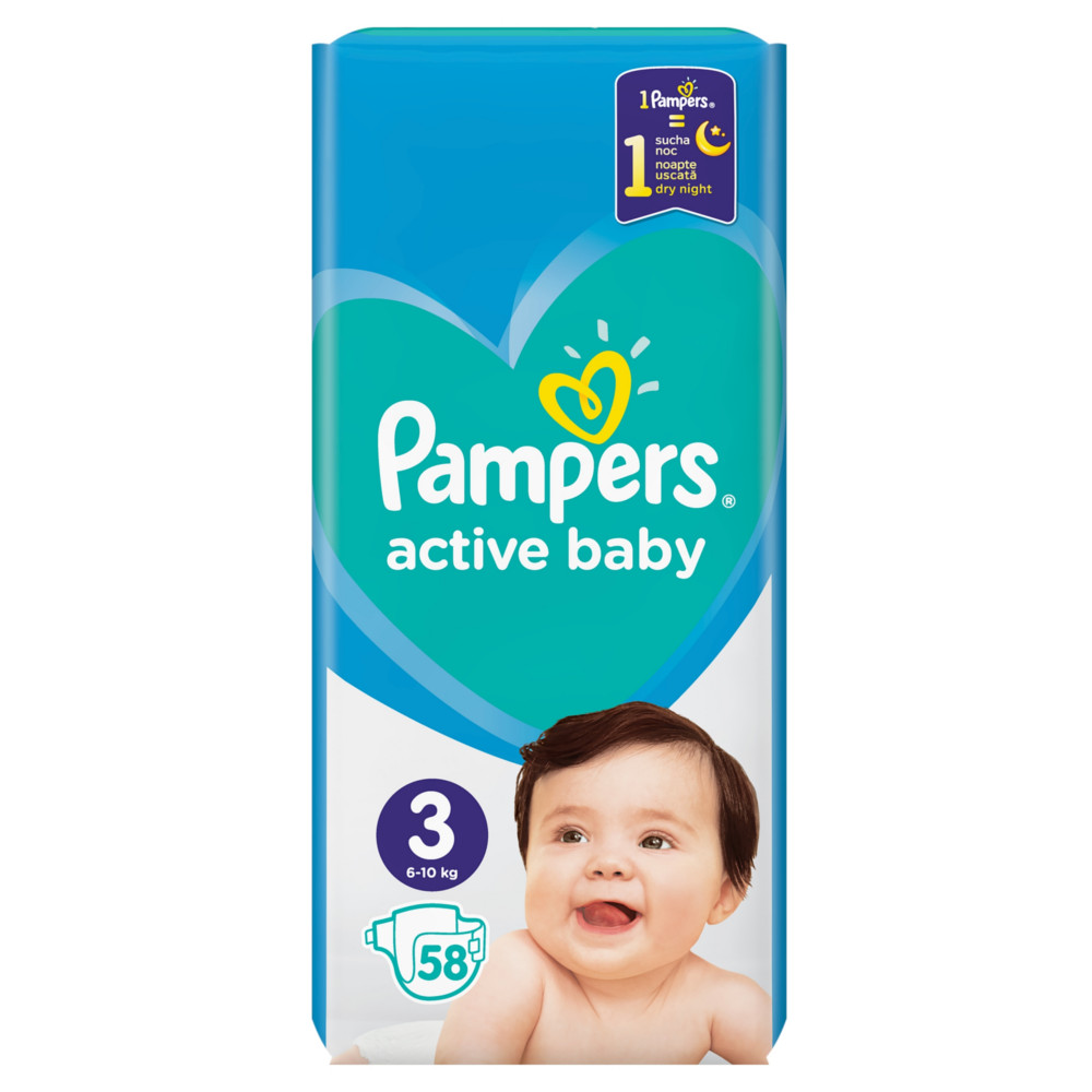 pampers 3 dry active promocja