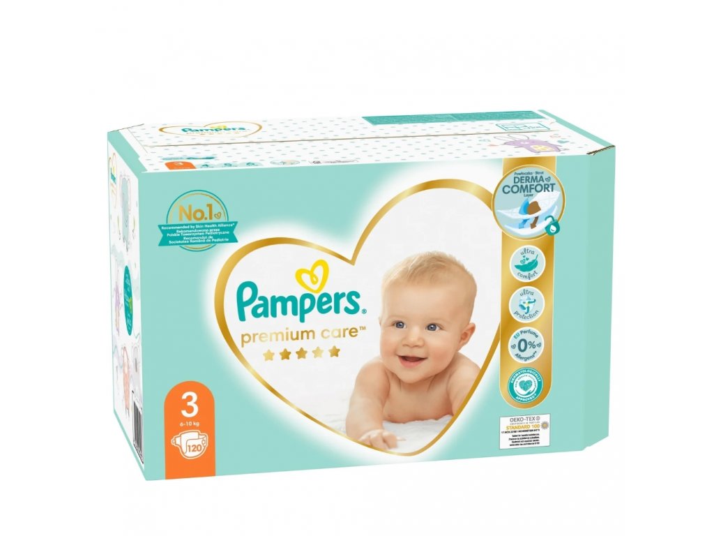 pampers 3 premium care cena