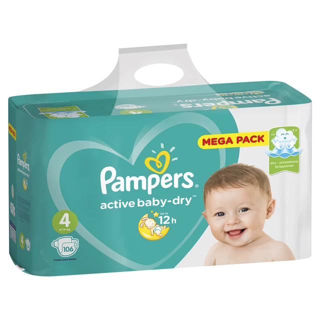 pampers 4 106 szt