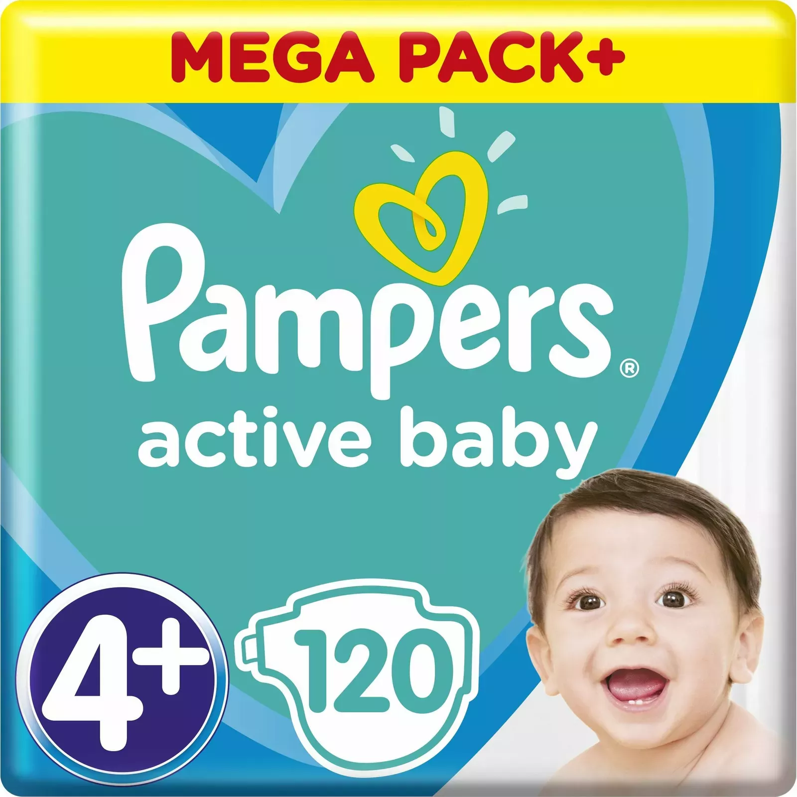 pampers 4 120 szt