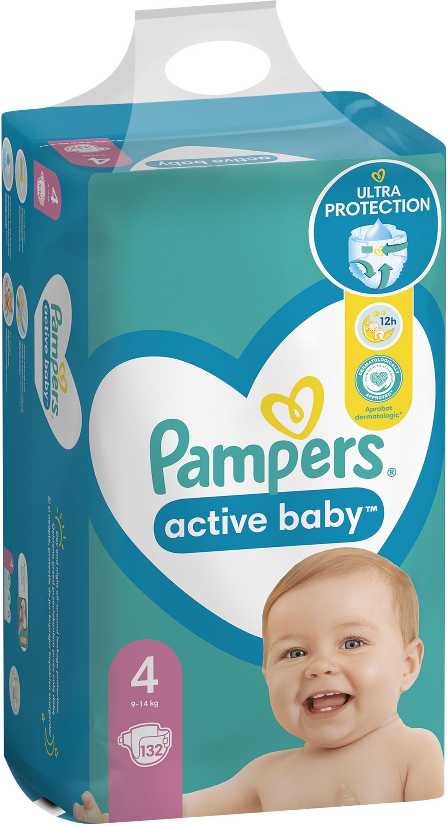 pampers 4 132 szt