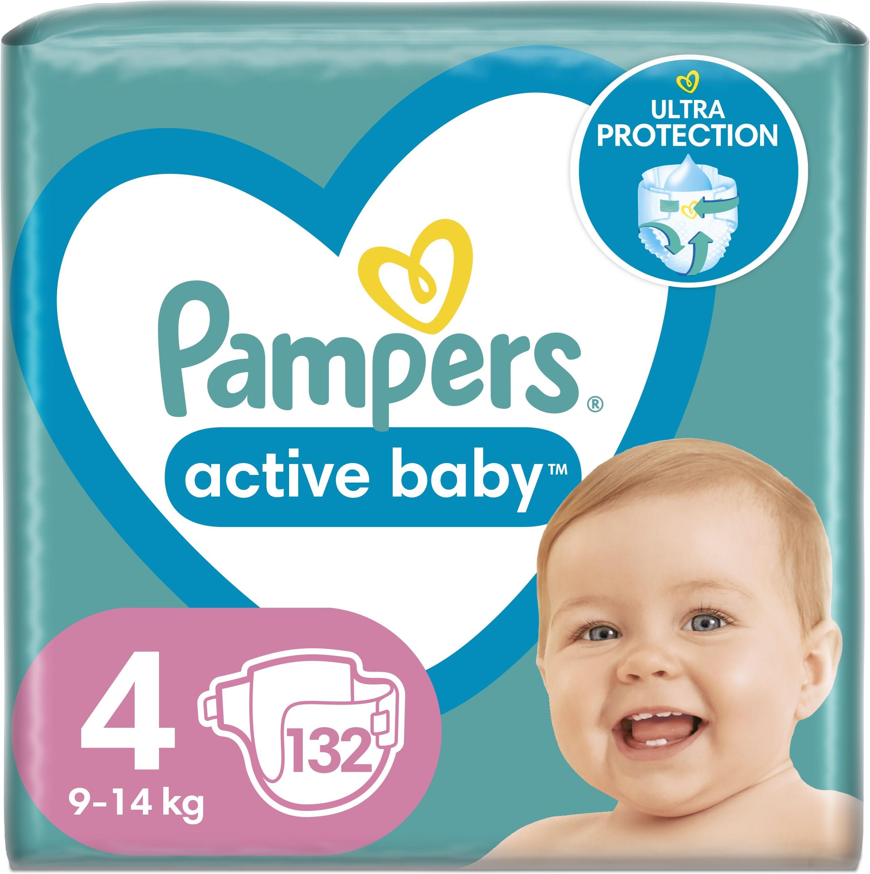 pampers 4 132 sztuki cena