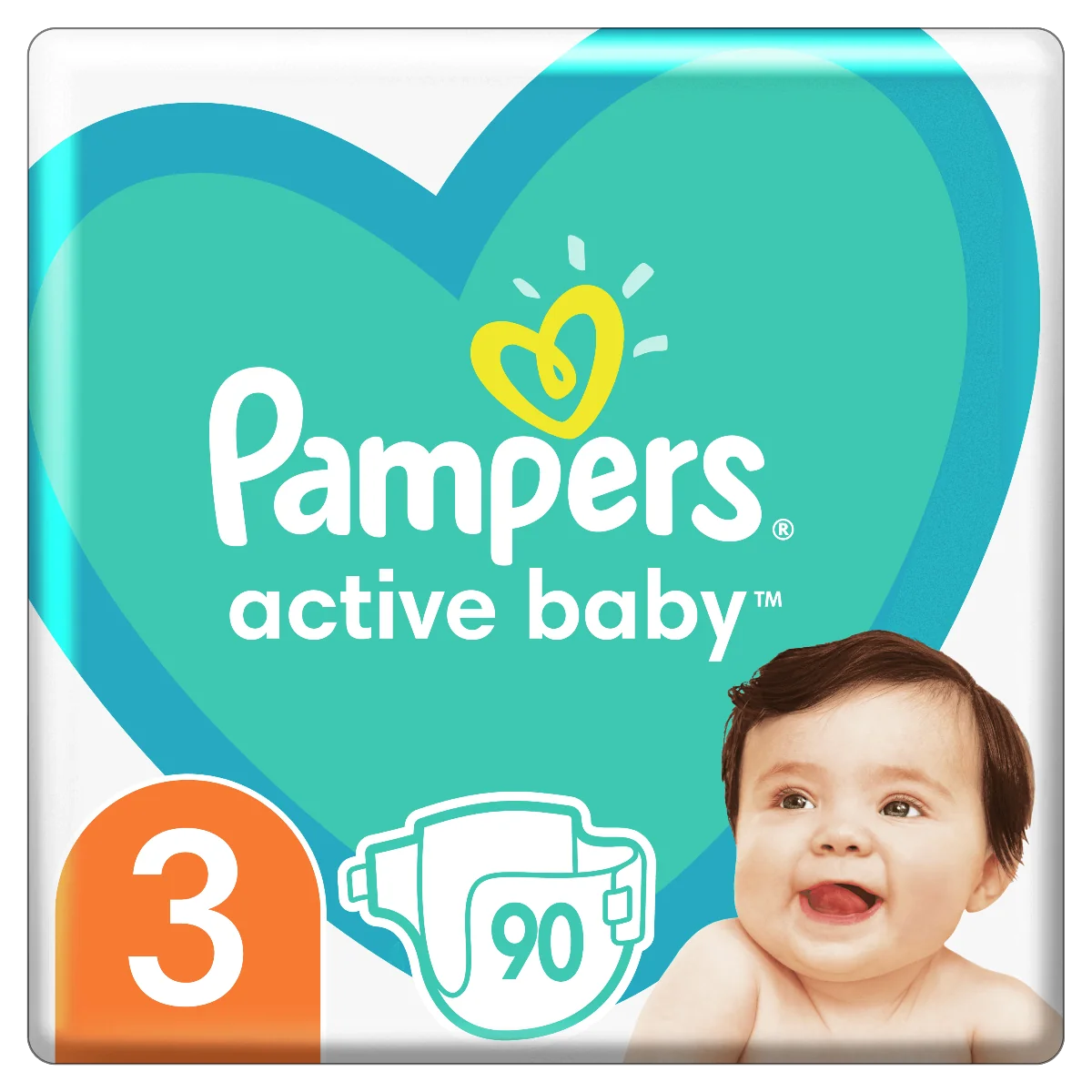 pampers 4 90 szt