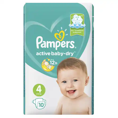 pampers 4 active dry