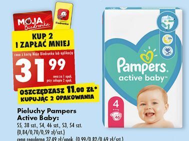 pampers 4 biedronka