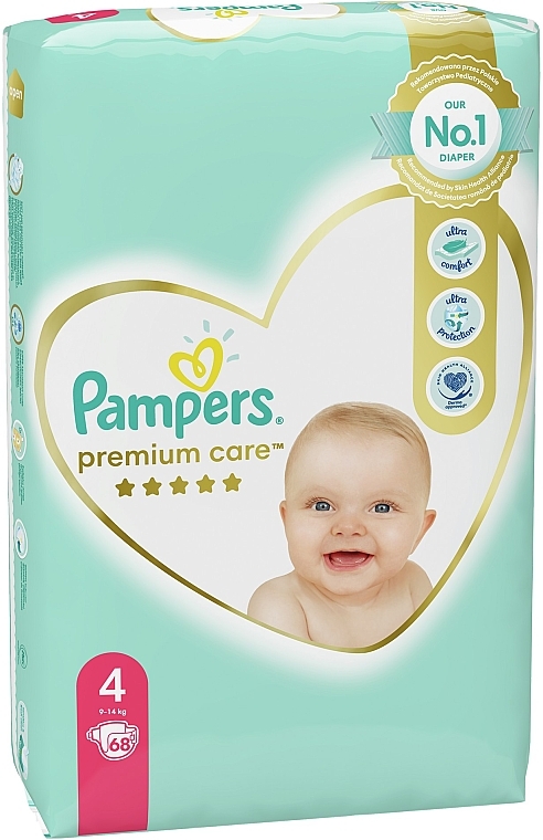 pampers 4 premium care cena